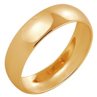 Кольцо в красном золоте