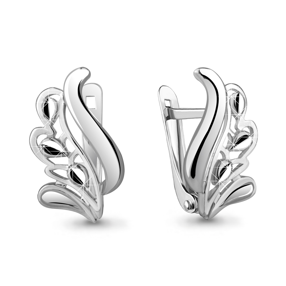 Серьги в серебре